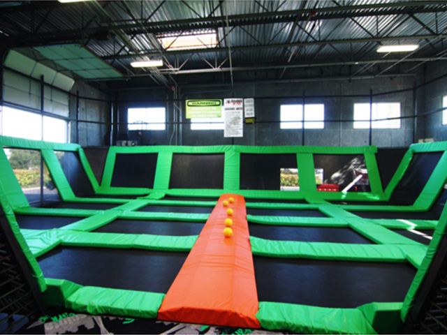 Trampoline Park with Dodge Ball