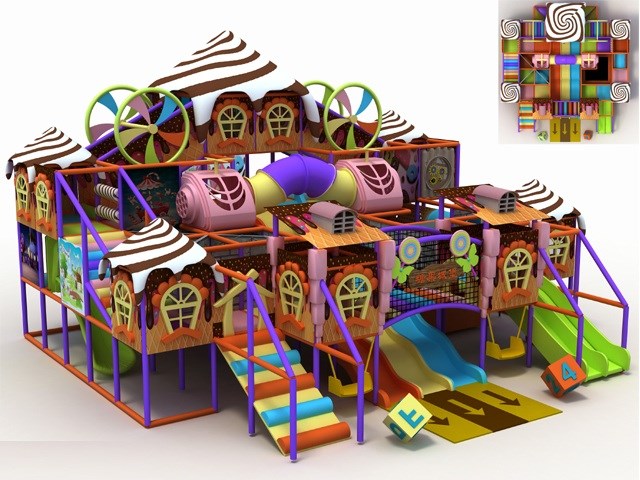 Ice Cream Clubhouse Themed Indoor Soft Play Modular