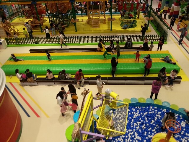 Multi Level Soft Playground Structure for Shopping Center