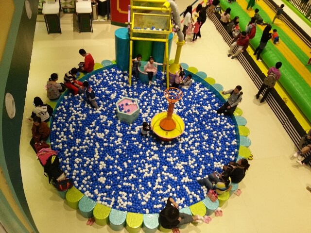 Multi Level Soft Playground Structure for Shopping Center