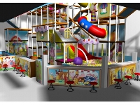 Vertical Funland Indoor Amusement Play Ground 
