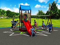 Multifunction small playground Outdoor Recreation Facility