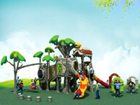 Forest Children Playground New Style Emulational Tree Playland