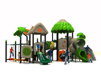 Forest Multi-play Equipment Highly Cost Effective Outdoor Playground 