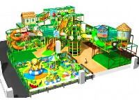 Vertical High Indoor Soft Play Systems & Sports Court for Kids Indoor Playpark